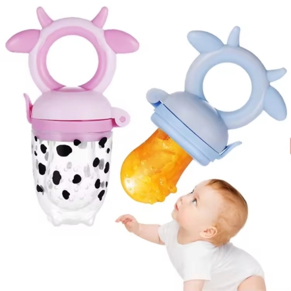 Set of 2 Baby Fruit & Food Feeder -Infant Feeding Teether - Picture 9 of 11